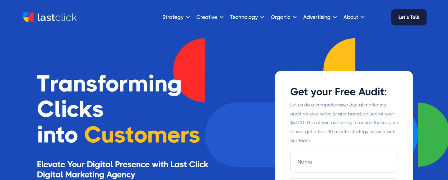 Last Click Digital Marketing