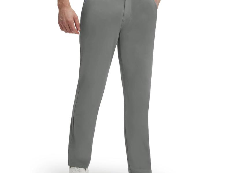 M MAELREG Mens Golf Pants Stretch Dress Casual Pants Lightweight Quick Dry Business Slacks with 4 Pockets