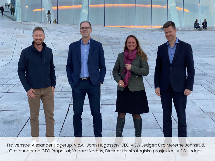 VIEW Ledger med offensiv AccounTech satsning; AI skal gi innsikt og oversikt i sanntid