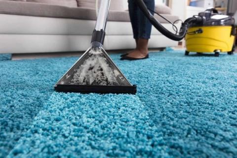 Deep allergen removal from carpet and fabrics using specialist extraction equipment in Cyprus
