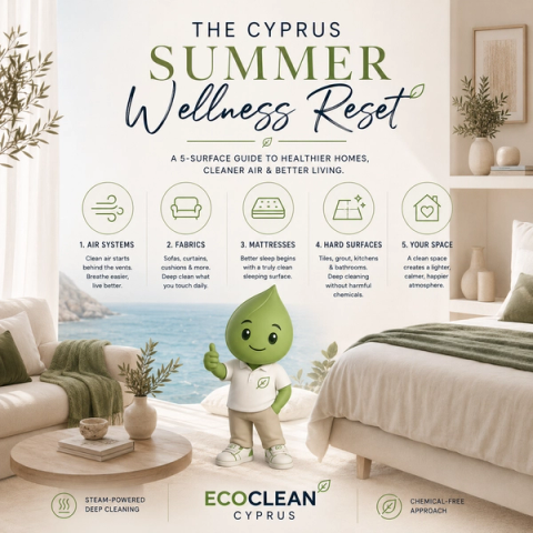 The Cyprus Summer Wellness Reset — Deep Cleaning for Healthier Homes