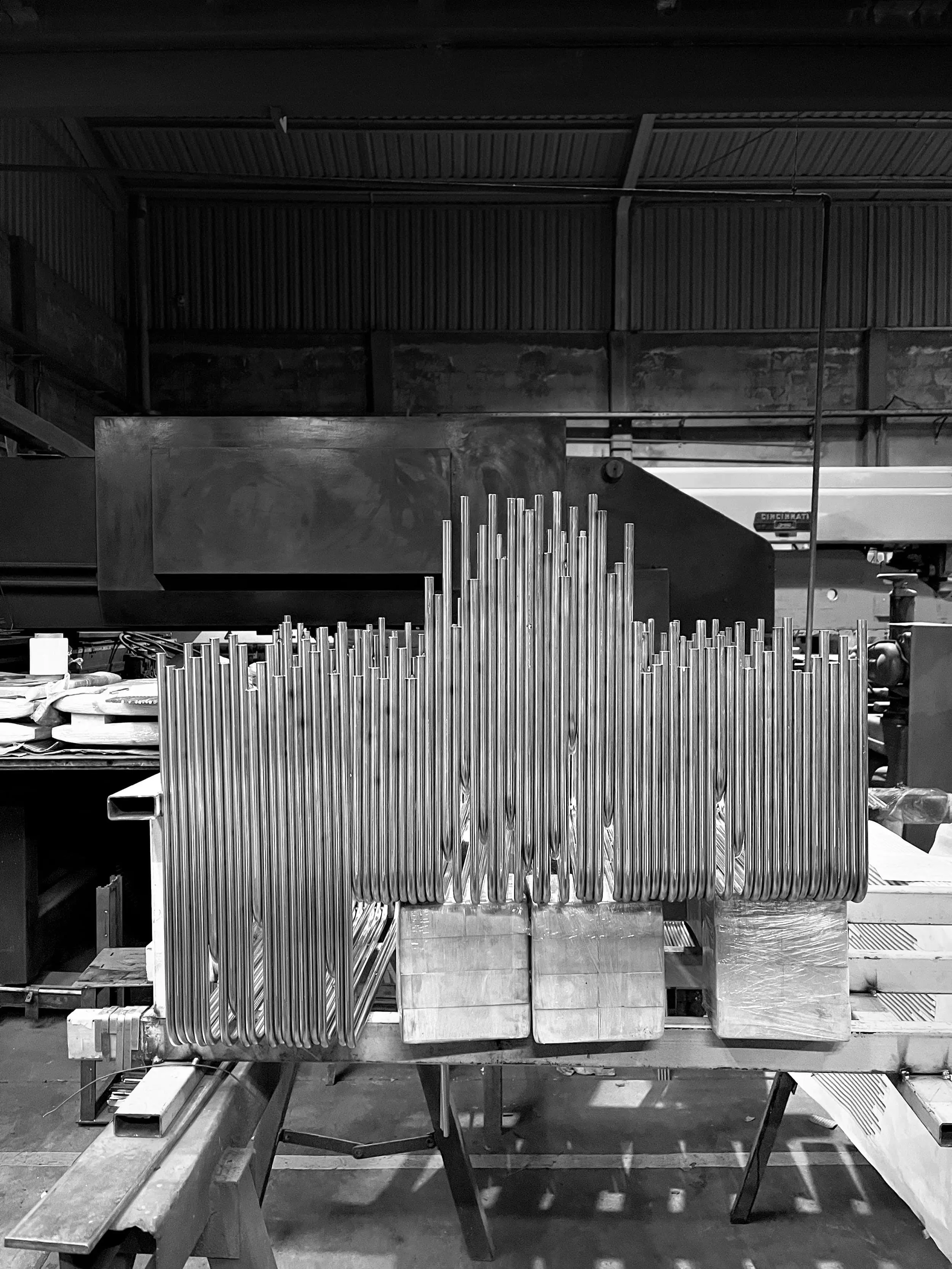 Frecuencia Bench Process 2, Photo by Alejandro Ramirez