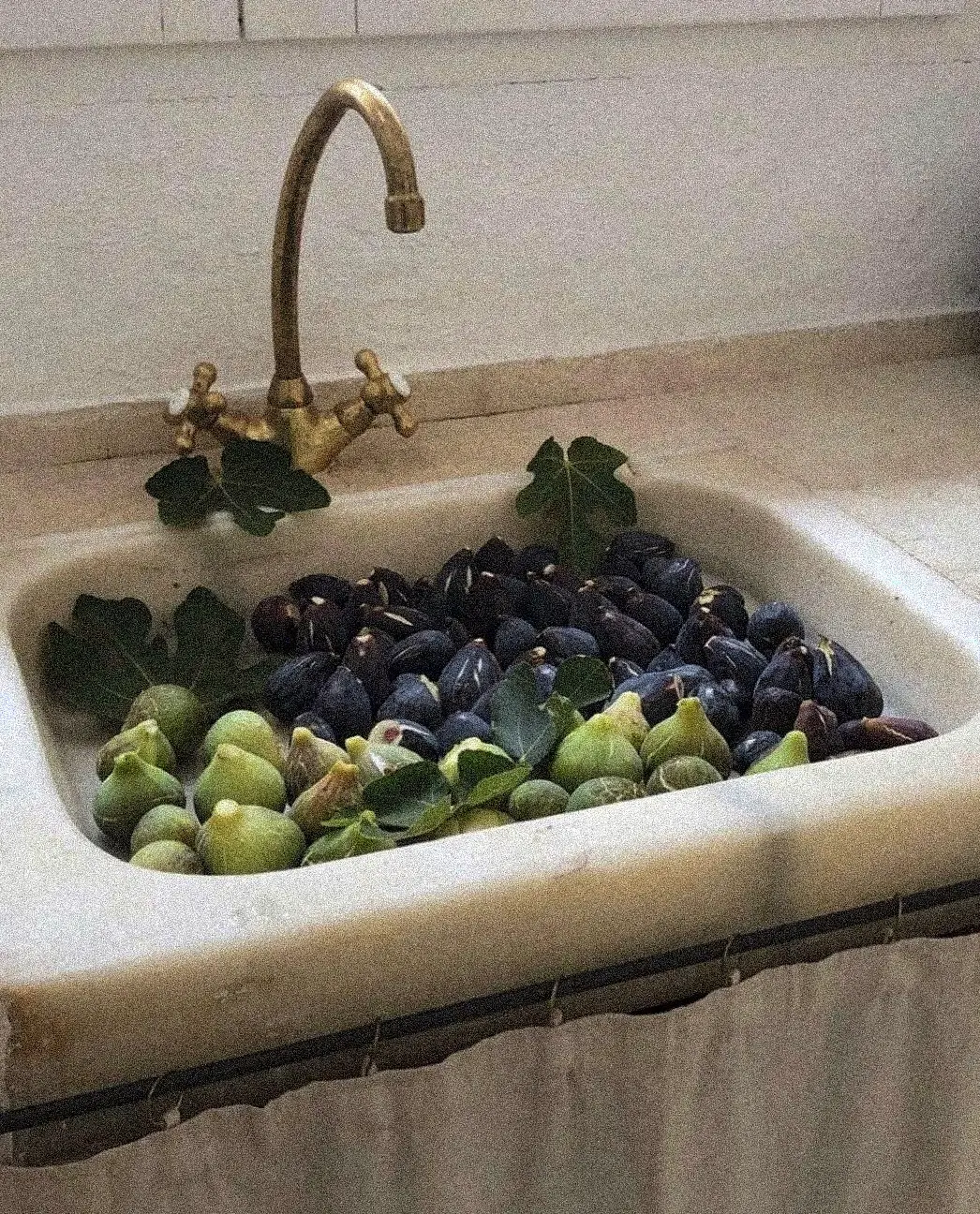 Fruit and vegetables from local farmers in the neighborhood