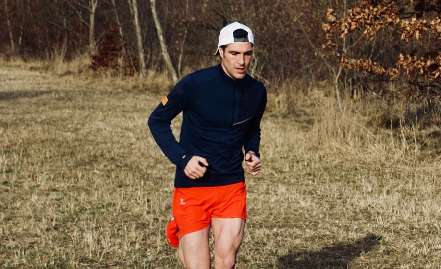 laufen in Perlacher Forst