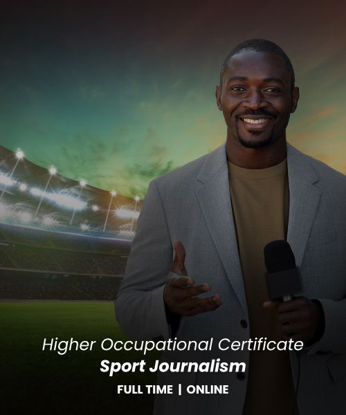 Higher Occupational Certificate: Sport Journalism 