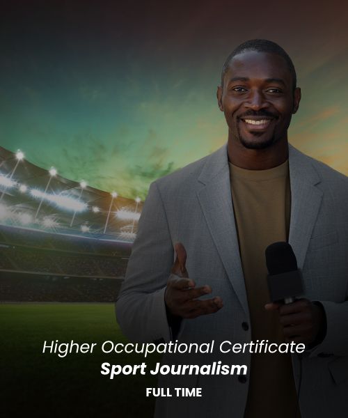 Higher Occupational Certificate: Sport Journalism 