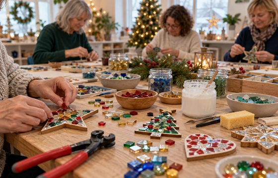 Mosaic Christmas Decorations