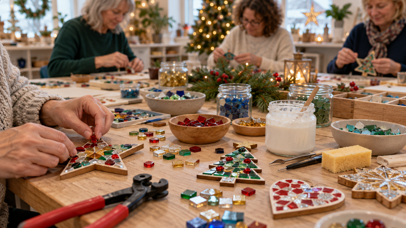 Mosaic Christmas Decorations