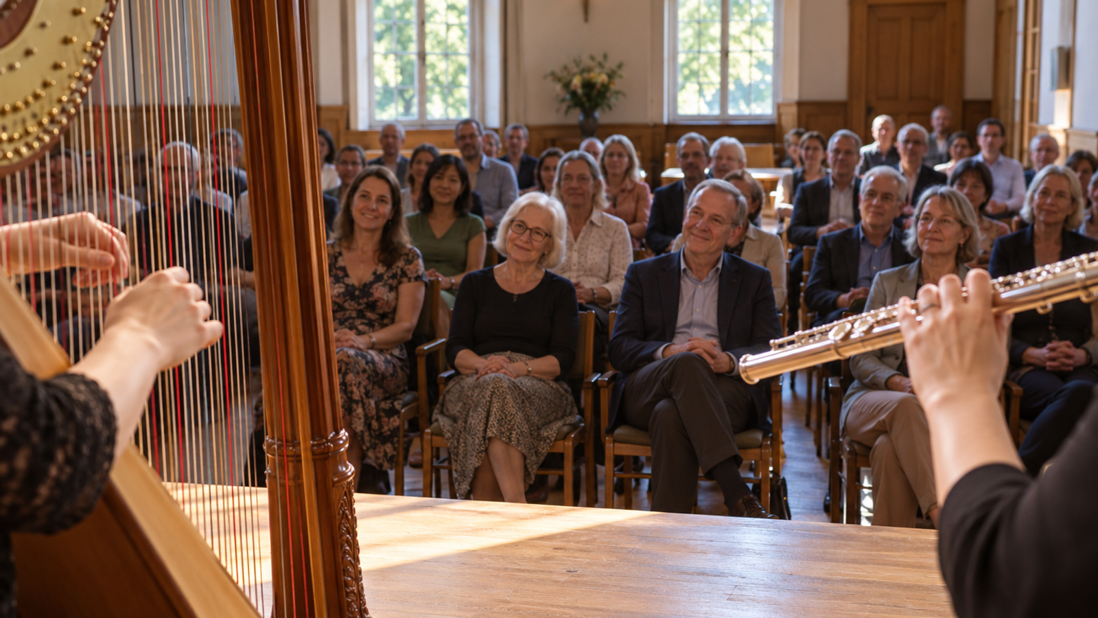 Royal Academy of Music: Duo Tânwen, flute and harp