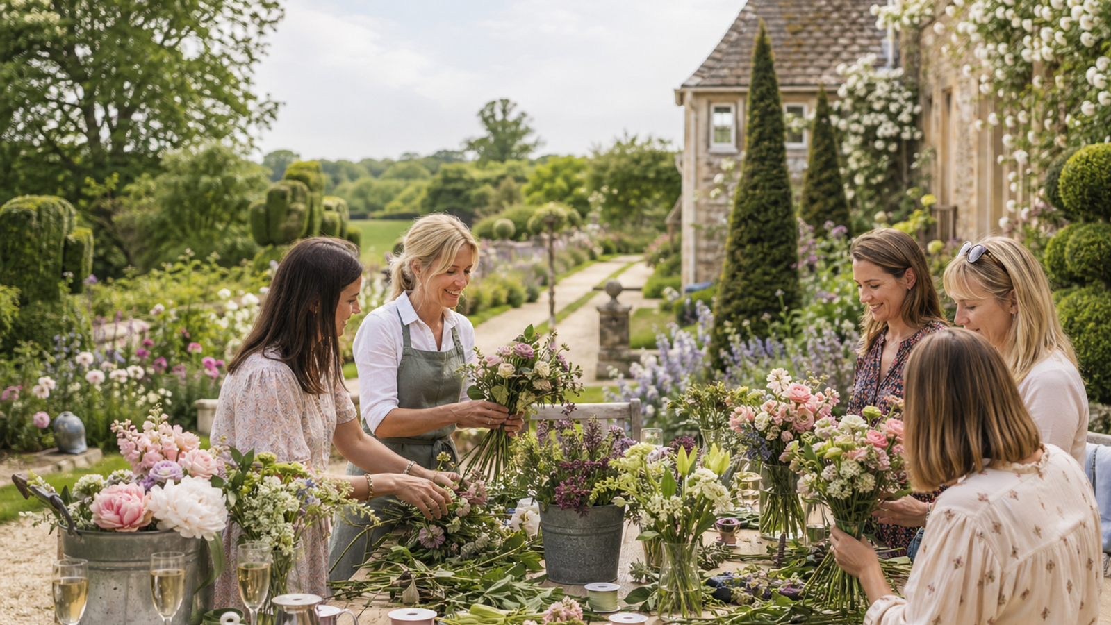 Floral Bouquet Workshop with Garden Tour — Highgrove