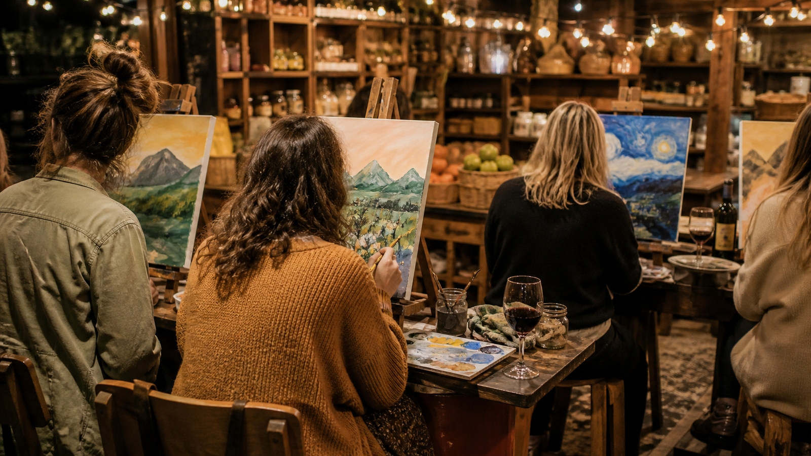 Sip & Paint @ Leaf & Ground, Dursley 4th September