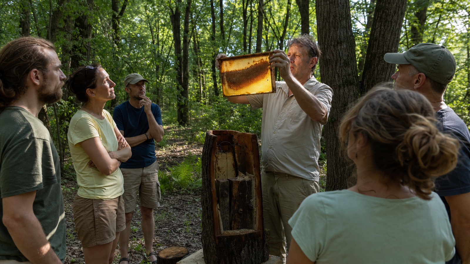 Natural Beekeeping Workshop at Westonbirt