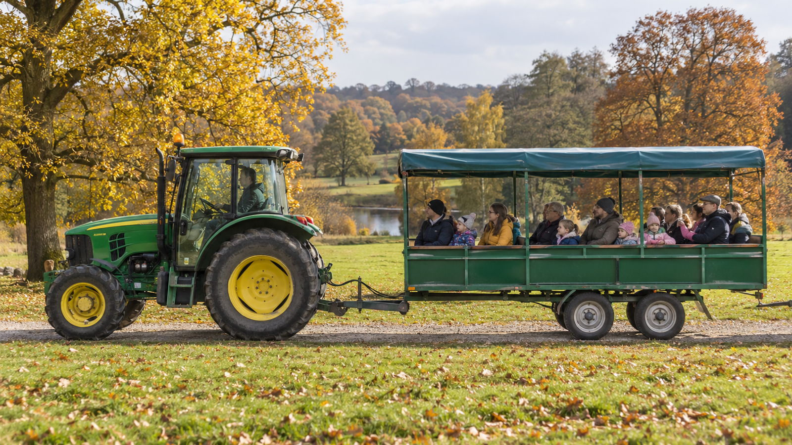 Autumn Tractor Rides at The Old Kennels
