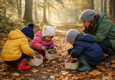 Monday AM Tots & Twigs Forest School Westonbirt Arboretum Autumn 2026