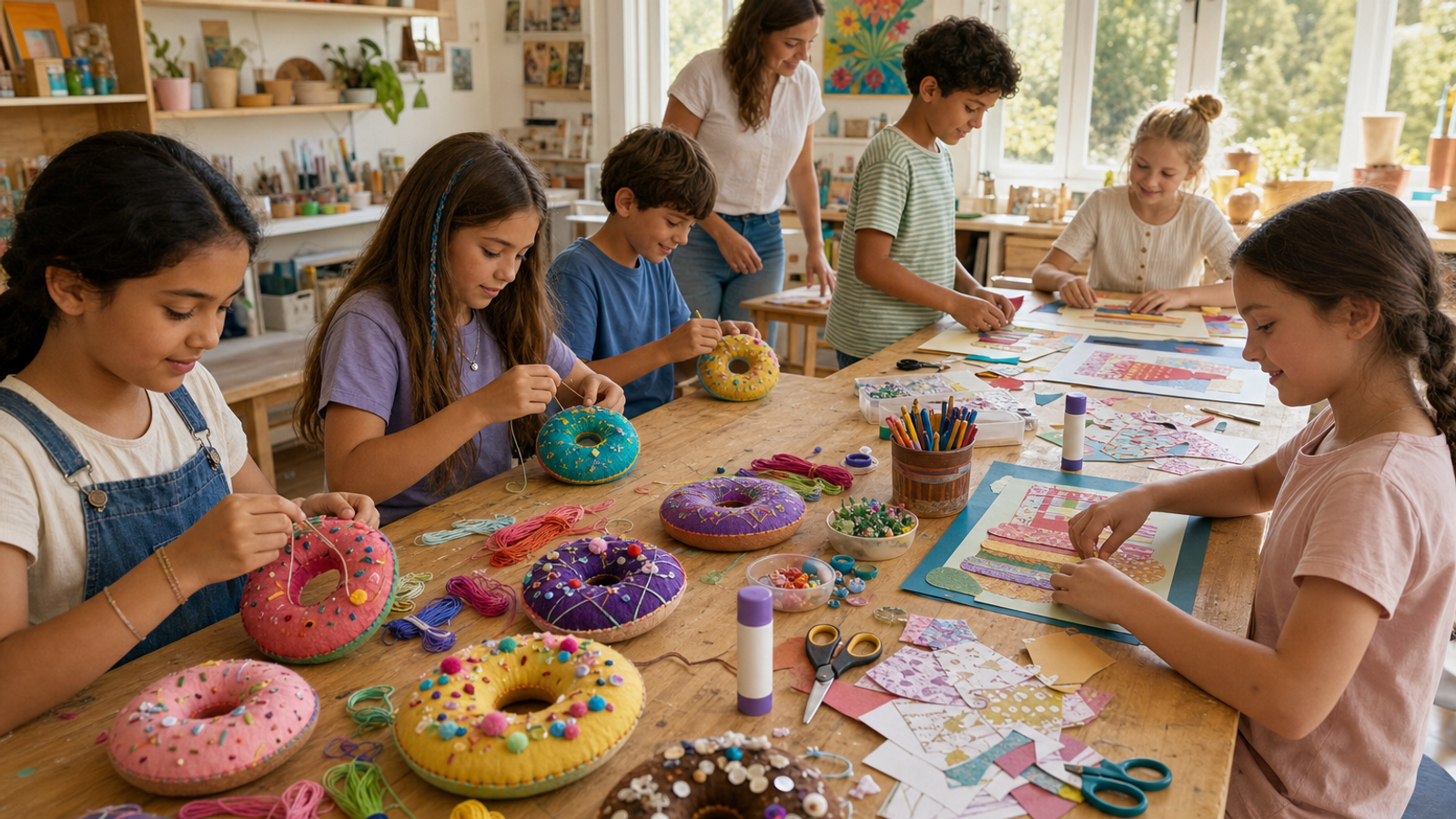 Art and Craft Holiday Club: Sweet Treats (8-12 years)