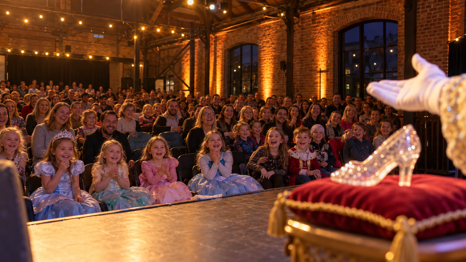 Cinderella: family pantomime (5:30pm teatime show)