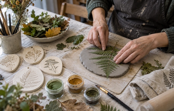 Botanical Bas-Relief Casting Workshop