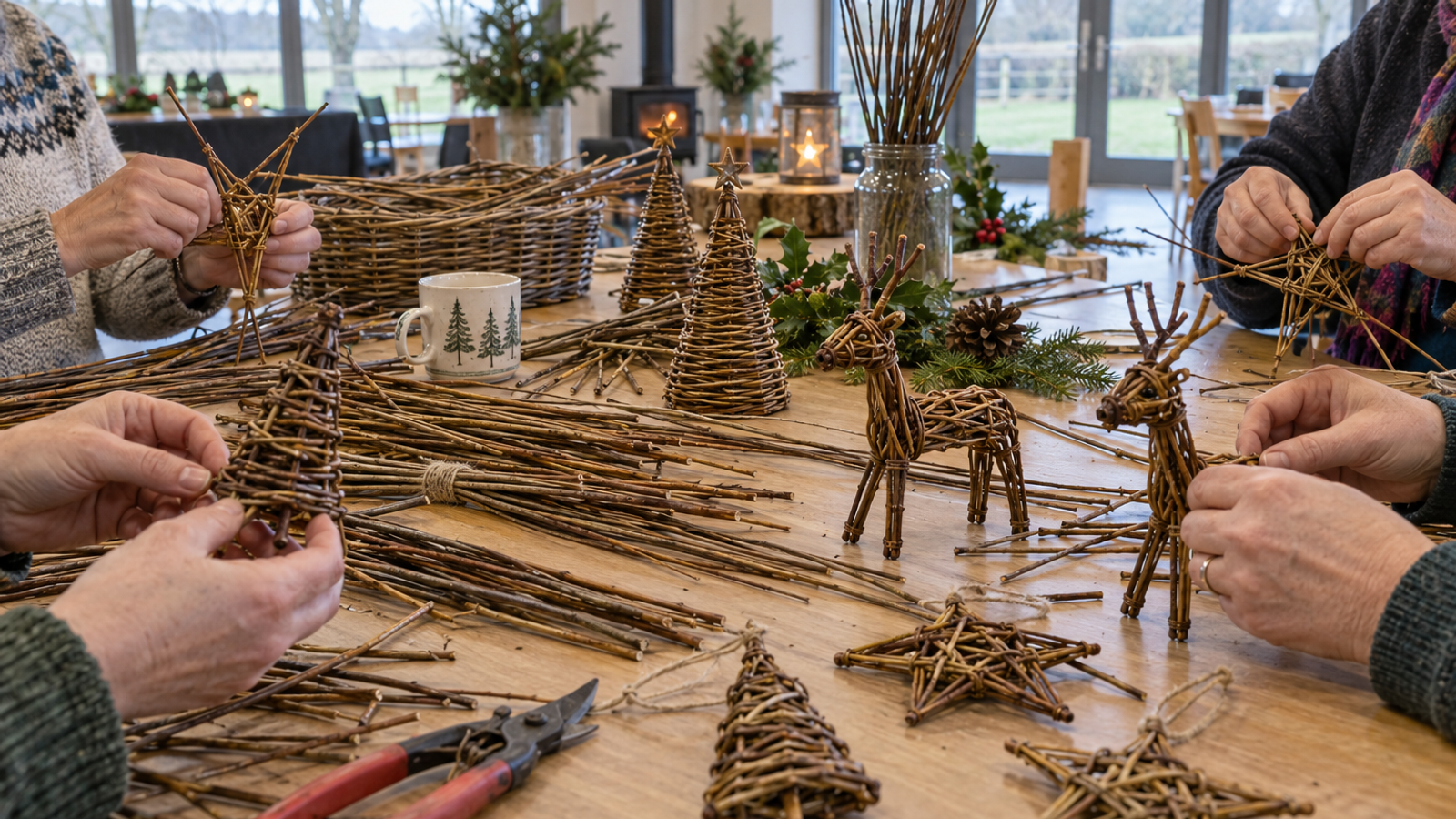 Willow Christmas Decorations: Morning Taster
