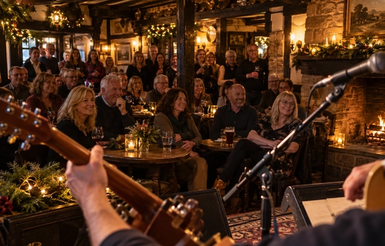 Last Man Standing at The White Hart, Winchcombe