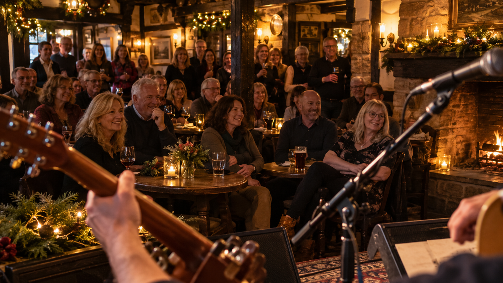 Last Man Standing at The White Hart, Winchcombe