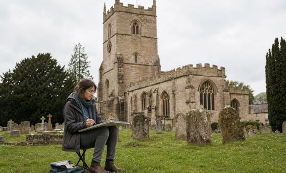 Drawing and Painting Cirencester Church - 2 Day Workshop
