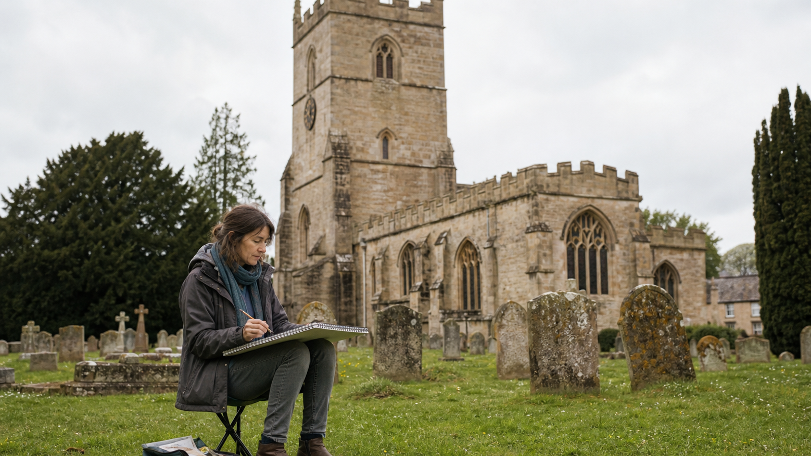 Drawing and Painting Cirencester Church - 2 Day Workshop