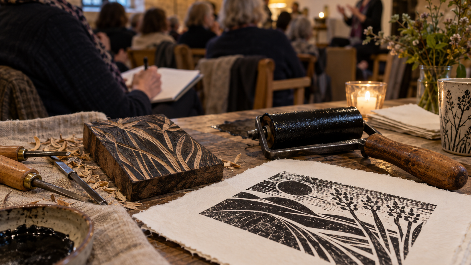 Ink Paper Chisel Grain: A Remarkable History of Woodcuts - Paul Coldwell