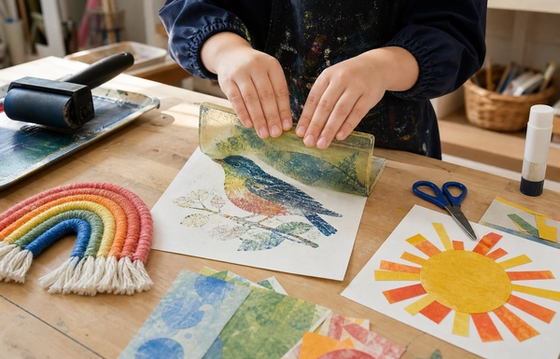 Art and Craft Holiday Club: Up in the sky (8-12 years)