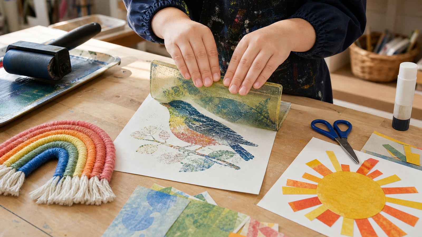 Art and Craft Holiday Club: Up in the sky (8-12 years)