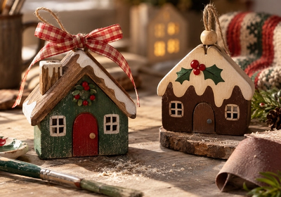 Make Bow Cottage & Christmas Pudding Cottage: Broadway