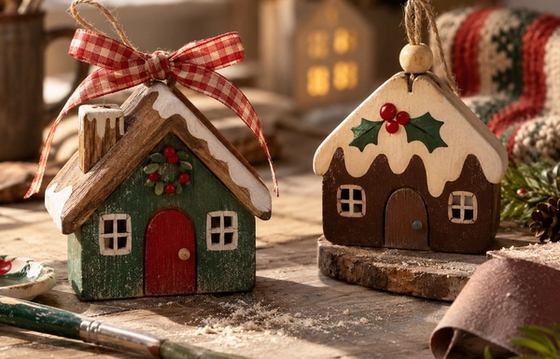 Make Bow Cottage & Christmas Pudding Cottage: Broadway