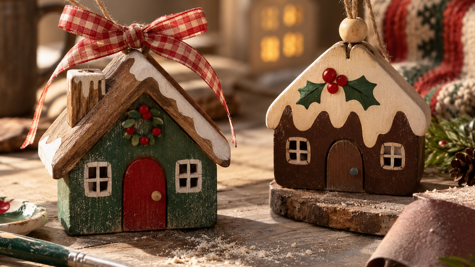 Make Bow Cottage & Christmas Pudding Cottage: Broadway