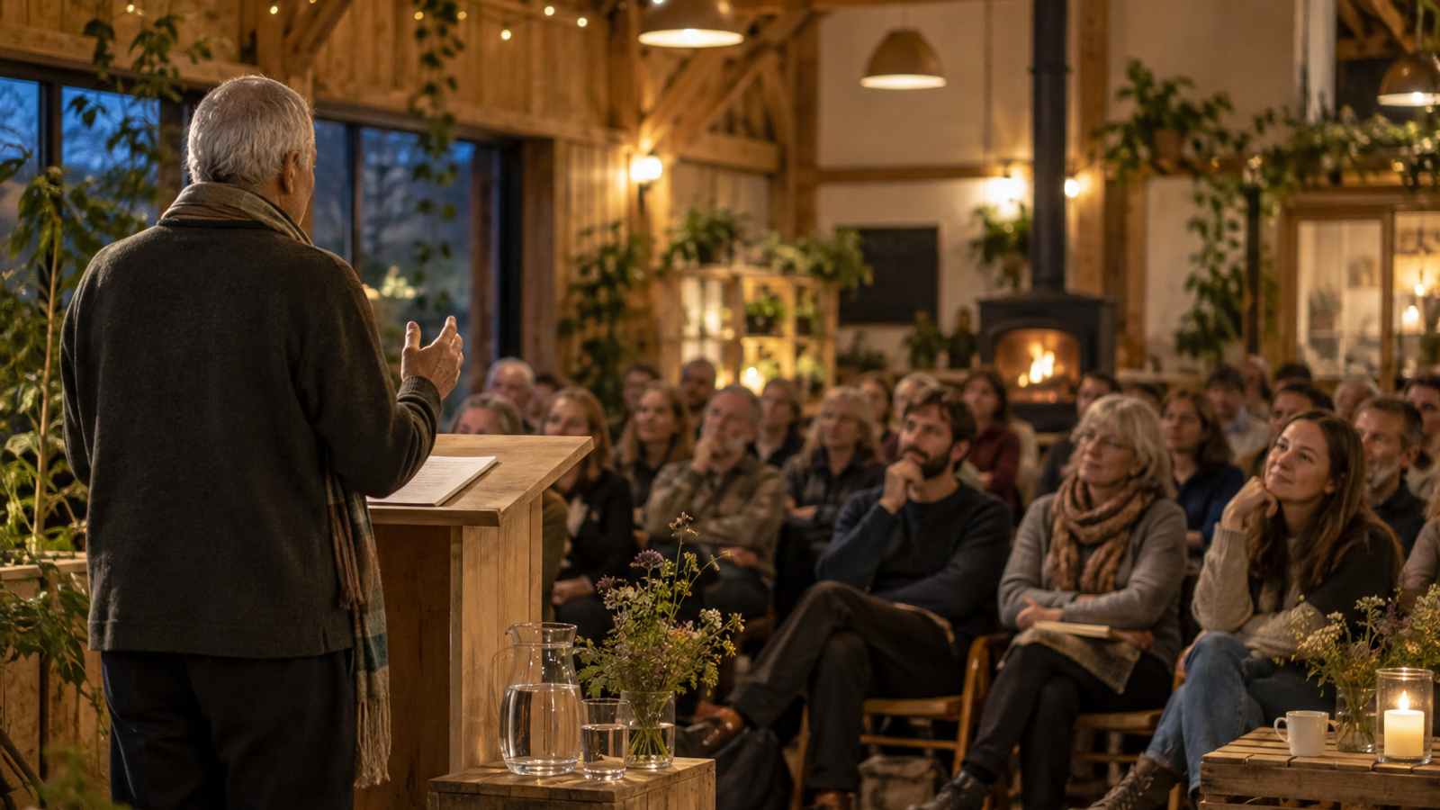 To Be A Pilgrim, Not A Tourist On This Earth: An Evening with Satish Kumar