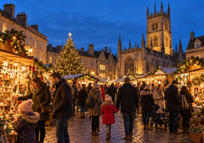 Advent Market & Light Switch-on