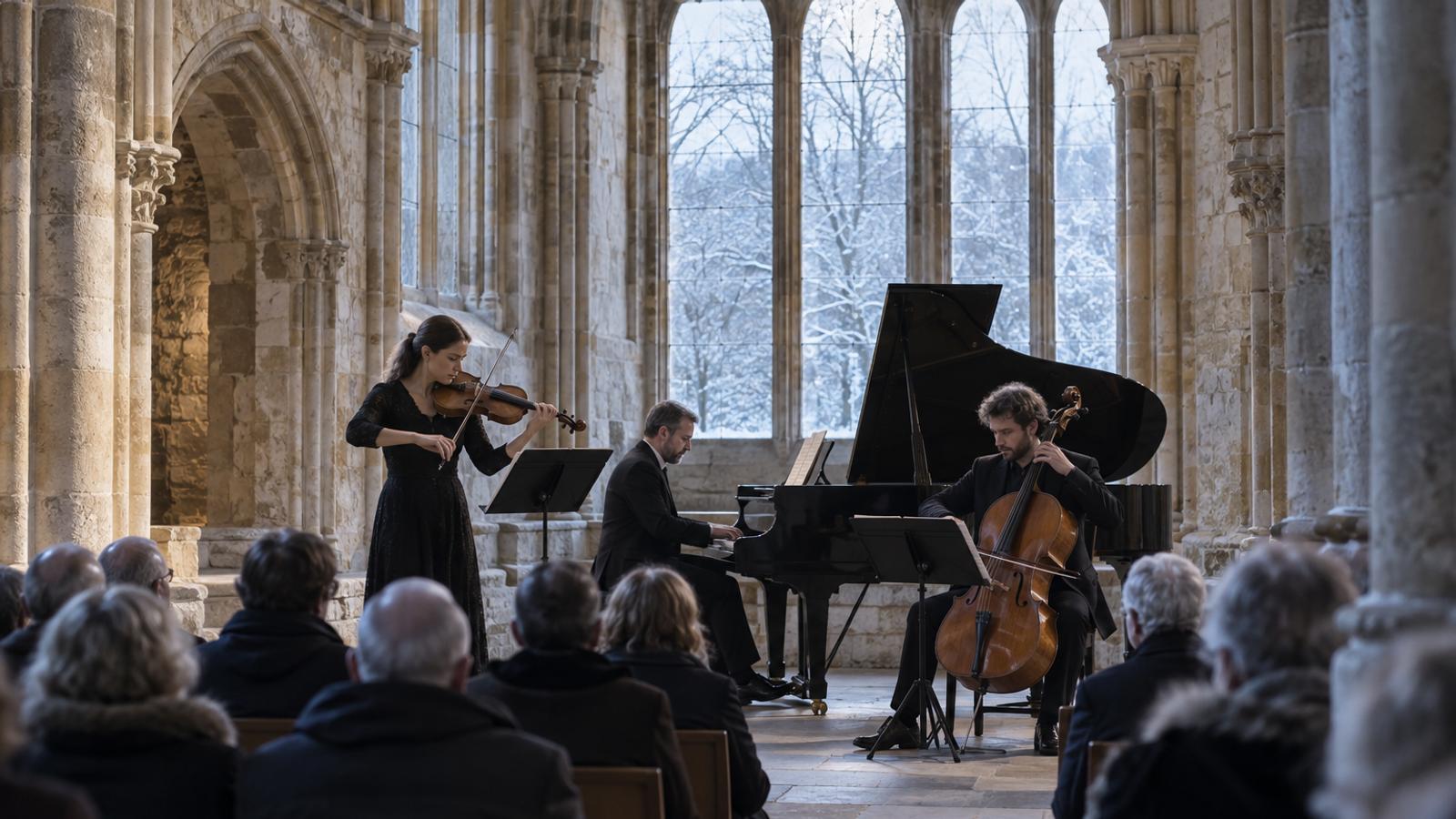 Winter Landscapes at Malmesbury Abbey