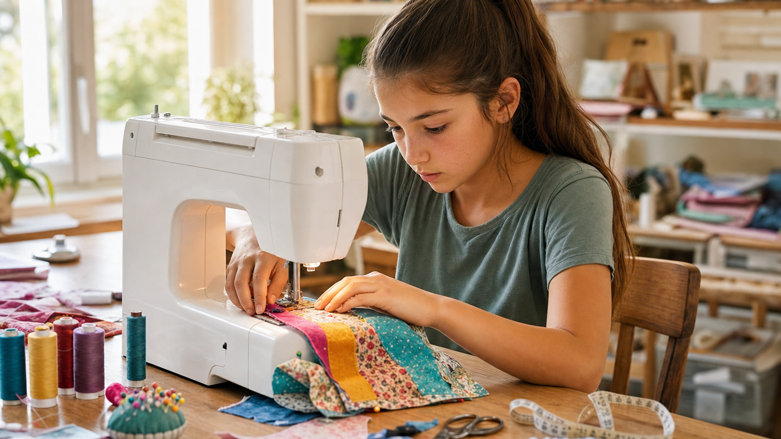 Beginners Sewing Machine (9 - 13 yrs)