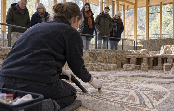 Behind the Scenes Tours at Chedworth Roman Villa