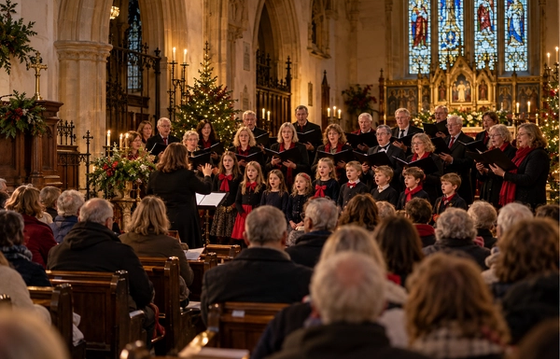A Christmas Celebration: Stroud Choral Society and The Minpins