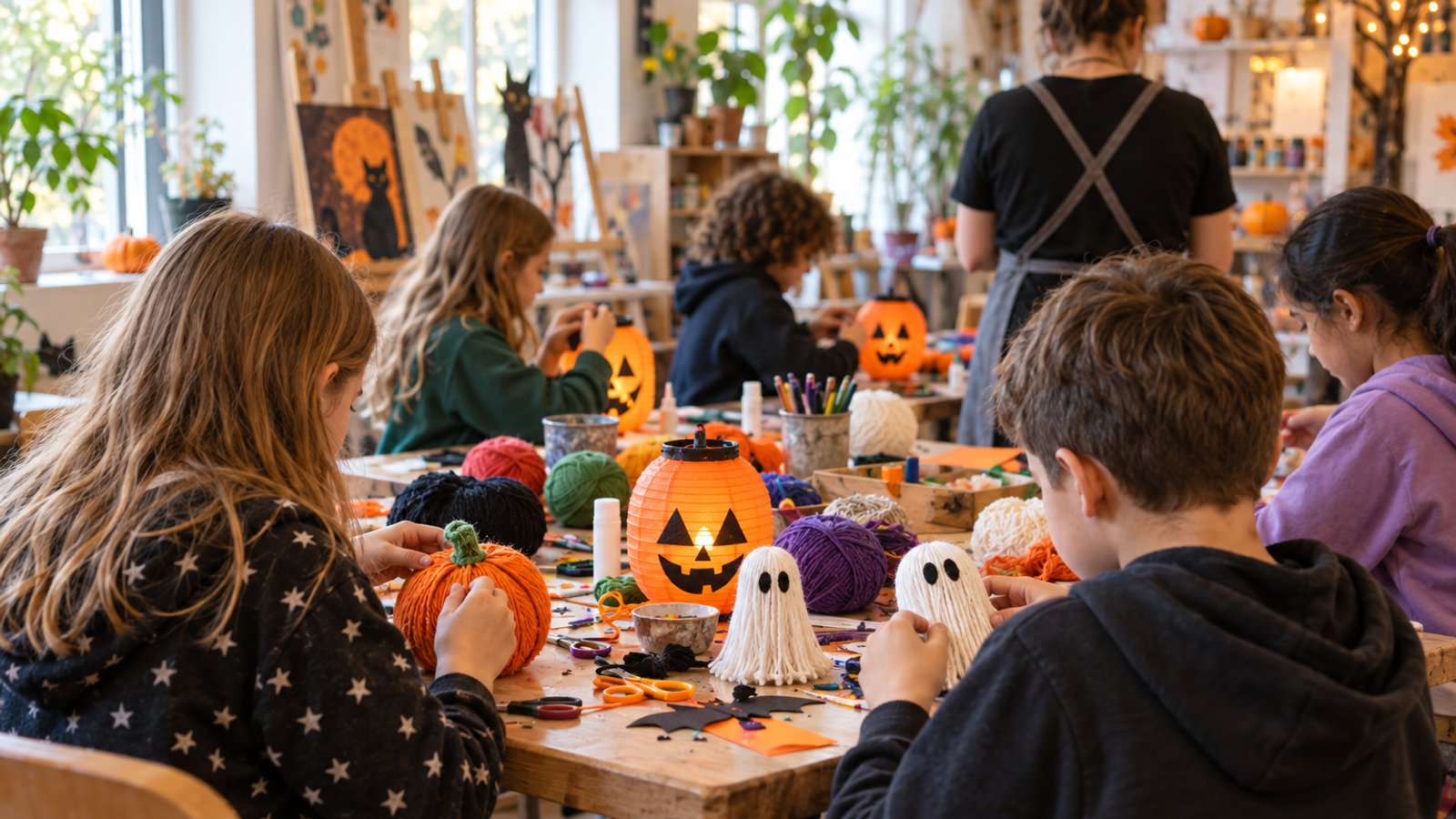 Art and Craft Holiday: Spooky Special (8-12 yrs)