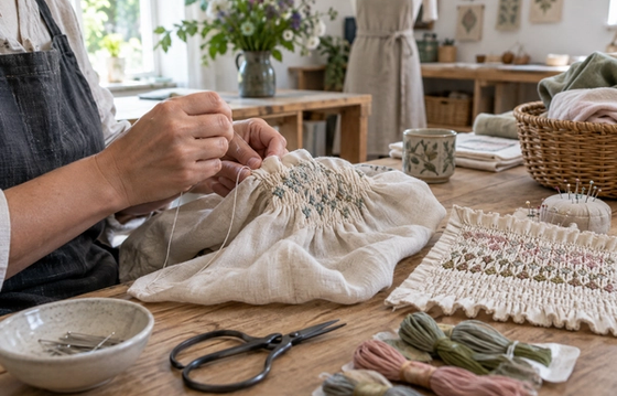 The Lost Art of Smocking: Make Your Own Sampler with Jocasta Bullock