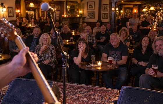 HUSH live at The Star Inn, Wotton-under-Edge