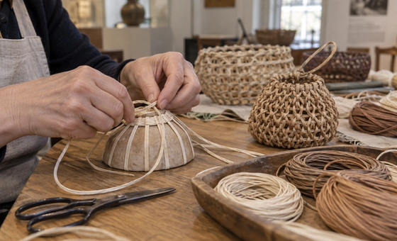 Workshop with Polly Pollock: Small Looped Baskets
