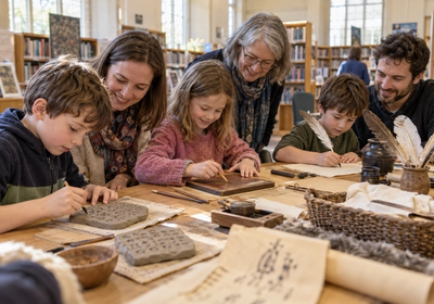 Make Your Mark! Workshop: Writing Through the Ages
