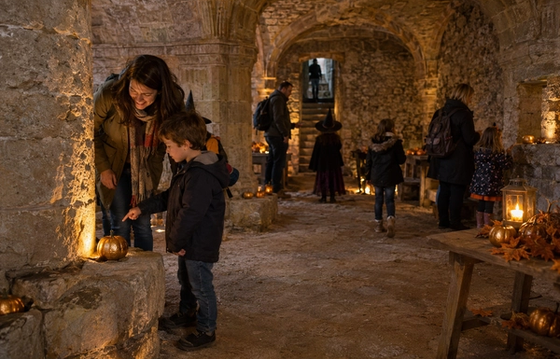 Spooky Cellars at Woodchester Mansion