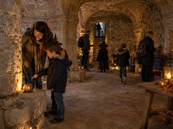 Spooky Cellars at Woodchester Mansion
