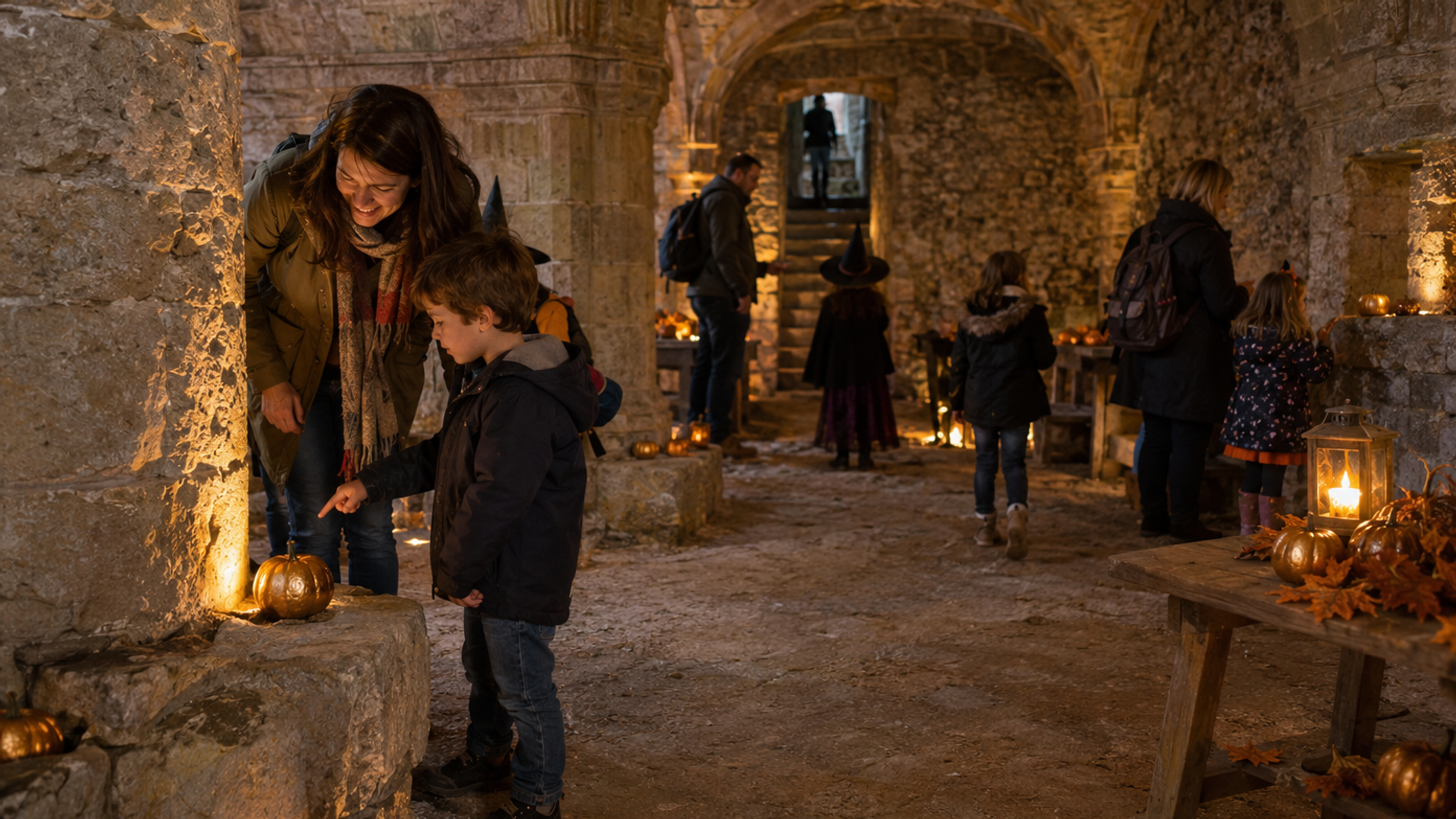 Spooky Cellars at Woodchester Mansion