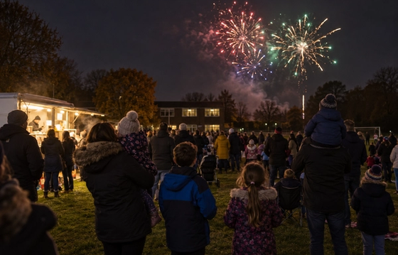 Thomas Keble Fireworks Night