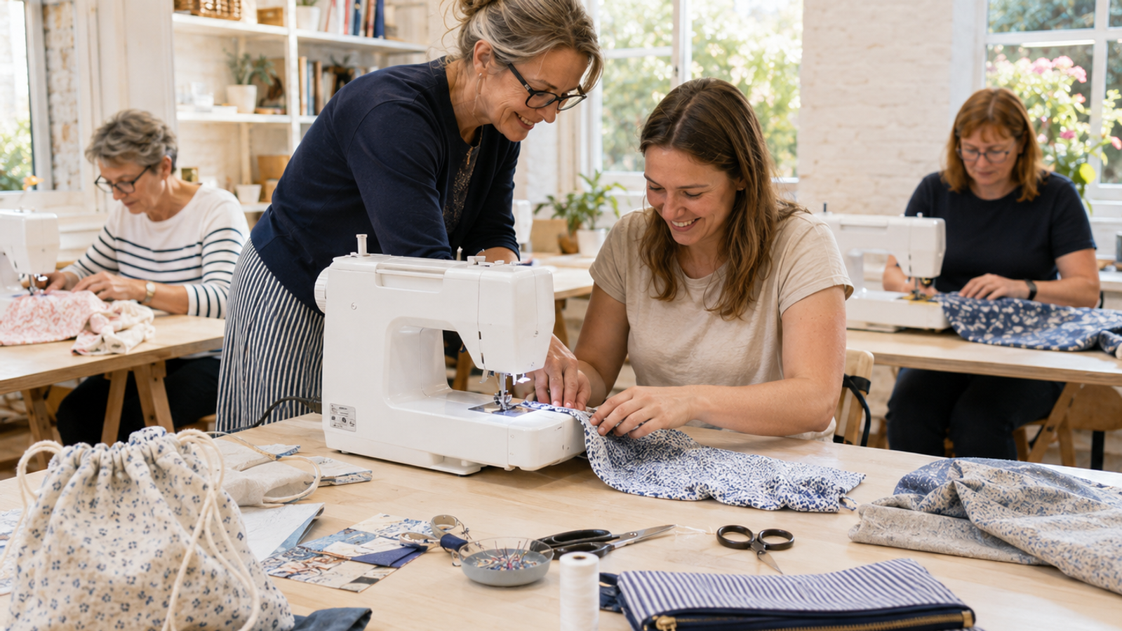 Beginners Machine Sewing Workshop - New Brewery Arts 