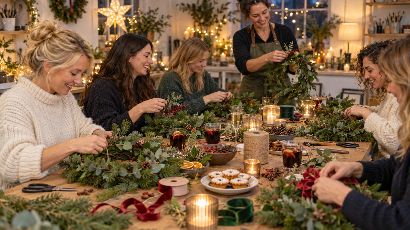 Christmas Wreath Making with Sarah Jarman (3 and 4 December)