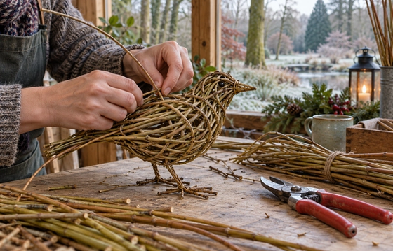 Willow Sculpture Workshop at Westonbirt